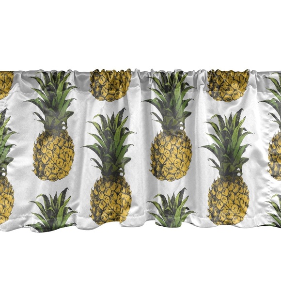 Pineapple Window Valance - NWT - Picture 1 of 4